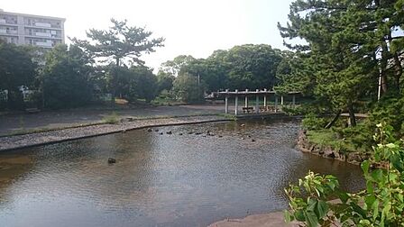 真砂中央公園 420m