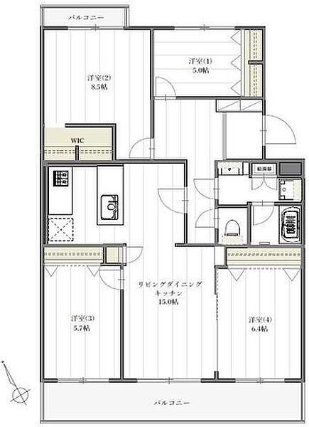 間取り：312001340194