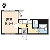 ル・モンド三宅 404 ｜ 京都府亀岡市北古世町1丁目（賃貸マンション1K・4階・17.80㎡） その2