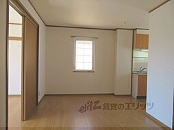 ウッズIV 1階2LDKのリビング/ダイニング