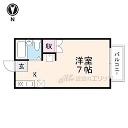 間取図画像 ワンルーム