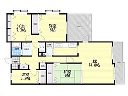 間取図画像 4LDK
