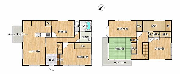 間取り：303000007236