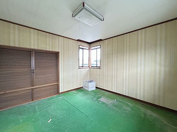 【現況】2階8帖洋室です。