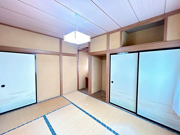【現況販売】1階6帖和室です。