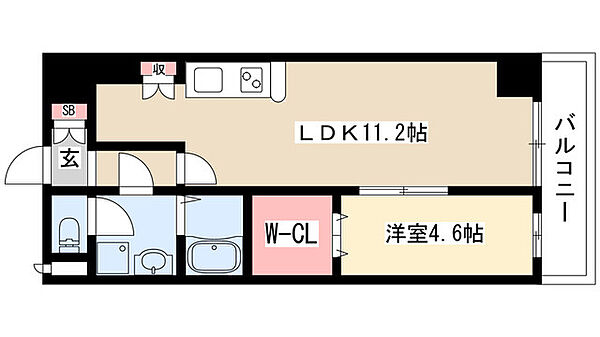 フォレシティ新栄 904｜愛知県名古屋市中区新栄１丁目(賃貸マンション1LDK・9階・40.95㎡)の写真 その2