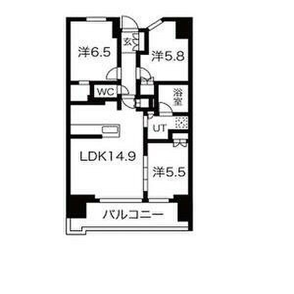 同じ建物の物件間取り写真 - ID:223032182678