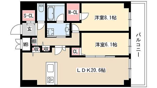 同じ建物の物件間取り写真 - ID:223032724214