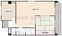 ファミール牧の里 2LDKの間取図画像