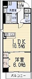 Solare 1LDKの間取図画像