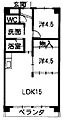 高針中央マンション4階5.2万円