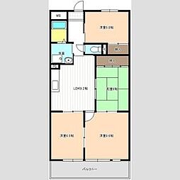 グランドステージNAKANO 4LDKの間取図画像