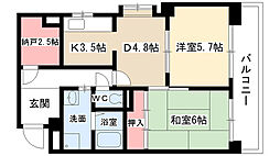 サーン・レイ 2SDKの間取図画像