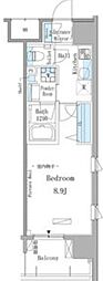 GRANDESPOIR東桜 1Kの間取図画像
