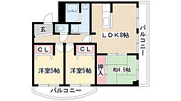 プルミエ 3LDKの間取図画像