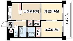 JUNOS 2LDKの間取図画像
