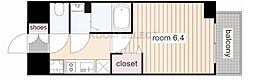 プレサンス広小路通今池 1Kの間取図画像