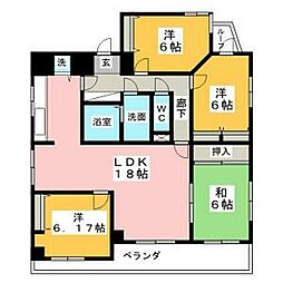 小林ファミリートラストハウス 4LDKの間取図画像