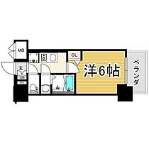 5階 / 1K / 21.09㎡