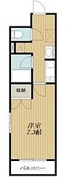 プロビデンス御器所 1Kの間取図画像