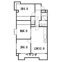 ニューアーバン・一社 3LDKの間取図画像