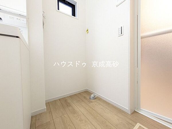 洗濯機置き場です。