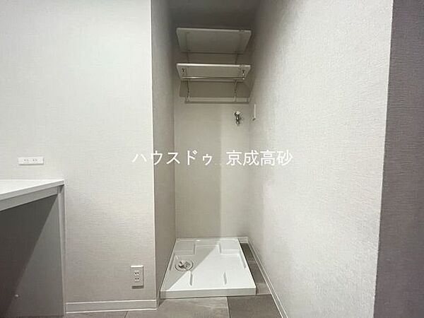 洗濯機置き場のスペースを確保しています！是非、現地にてスペースを確認してみてください。