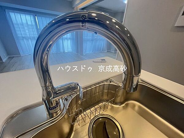 浄水器一体型水栓です。