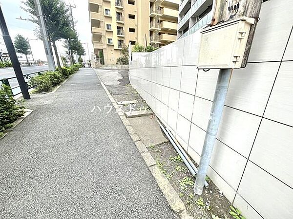 前面道路含む外観