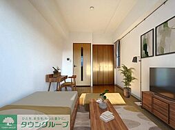 PARK HILL目黒不動前 203 2階1Kのリビング/ダイニング