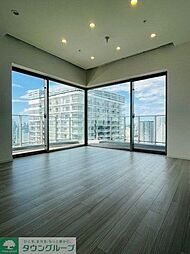 HARUMI FLAG PARK VILLAGE T棟 4701 47階3LDKのリビング/ダイニング