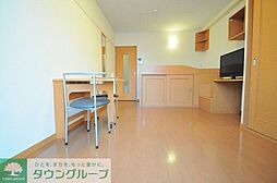 レオパレスコングラツィア石川台 204 2階1Kのリビング/ダイニング