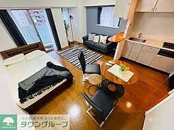 エスコートノヴェル南麻布 804 8階ワンルームのリビング/ダイニング