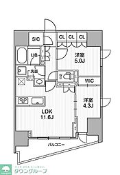 シーズンフラッツ大井町 1201
