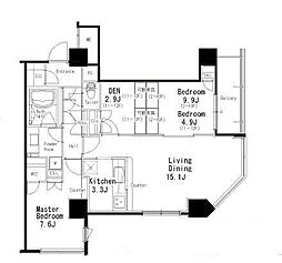 間取図画像 2SLDK