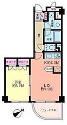 ラピュータ 1LDKの間取図画像