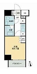 KDAGOTENYAMA 1Kの間取図画像