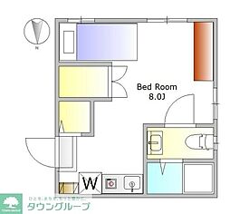 間取図画像 ワンルーム