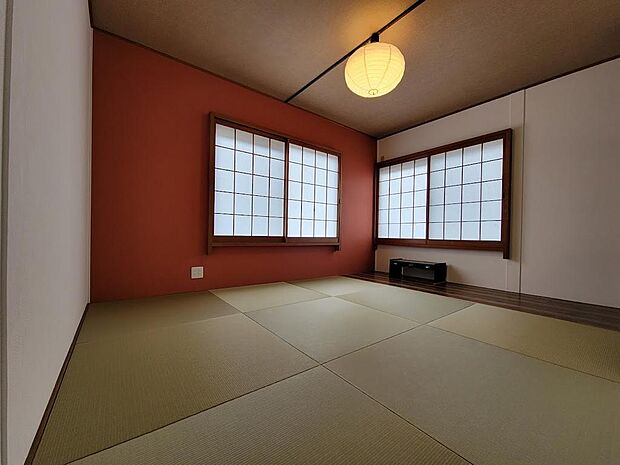 1階6帖の和室です。琉球畳仕様になっています。