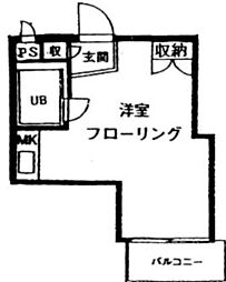 間取図画像 ワンルーム