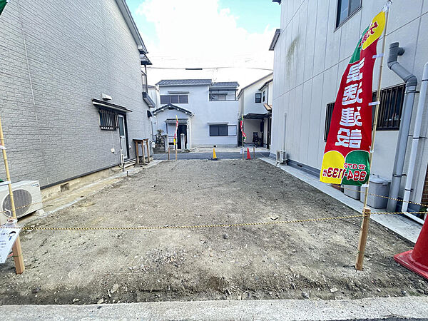 【現地写真】敷地を無駄なく活用できる整形地◎18帖超えのゆとりあるLDKも実現可能です♪