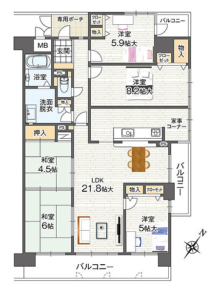 間取り：327002205465