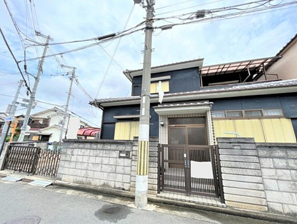 外構にはしっかりと塀があり、道路からの視線が気になりません。
