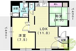 キュービック武庫之荘 3階