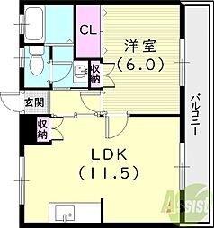 ミスターK　北武庫之荘 4階