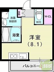 Pスマイルカーサ バラ公園 3階