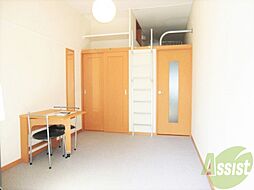 レオパレスニュー猪名寺 2階1Kのリビング/ダイニング