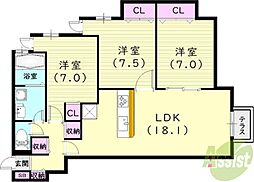 D-room塚口本町 2階