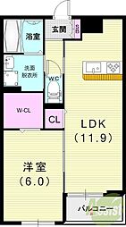 フィオーレ 3階/-