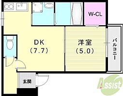 フジパレス尼崎西浦公園南 1階/-